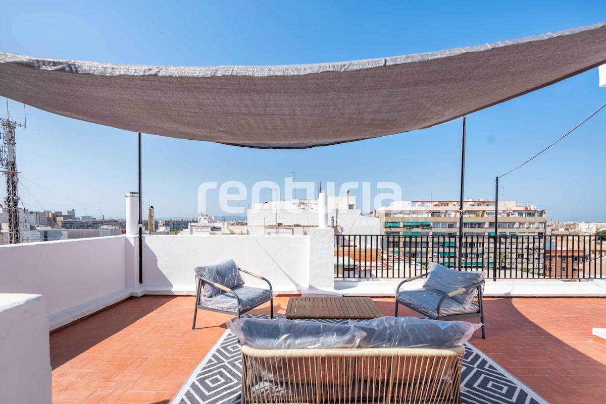 Carme Sky Apartment Valencia Bagian luar foto